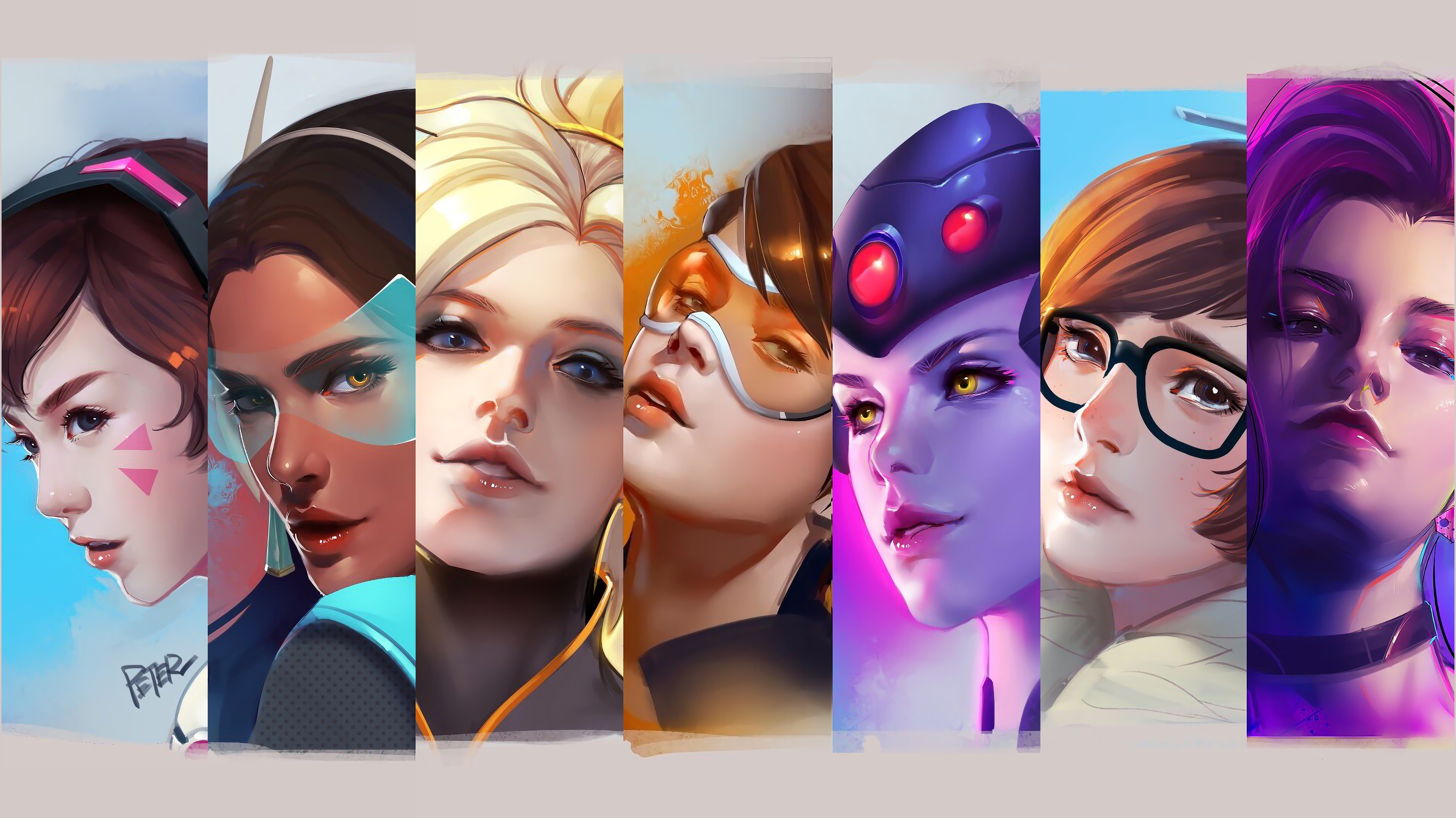 Overwatch Female Heroes 4K5802411098